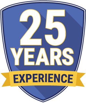 25 Years Family Owned and Operated